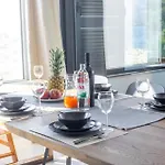 Luxury Beachfront Penthouse With Whirlpool And Spacious Rooftop Terrace, *